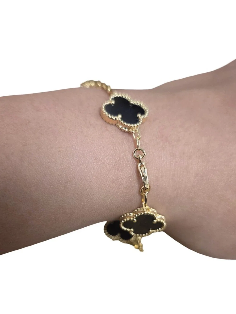 Alhambra Clover Bracelet Van Cleef